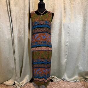 Vintage Sheri Martin New York Maxi Dress